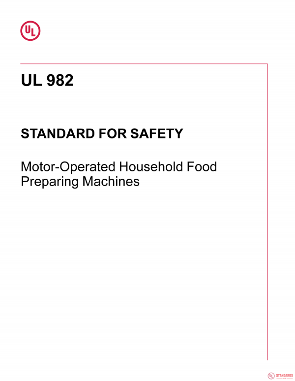 UL 982 PDF
